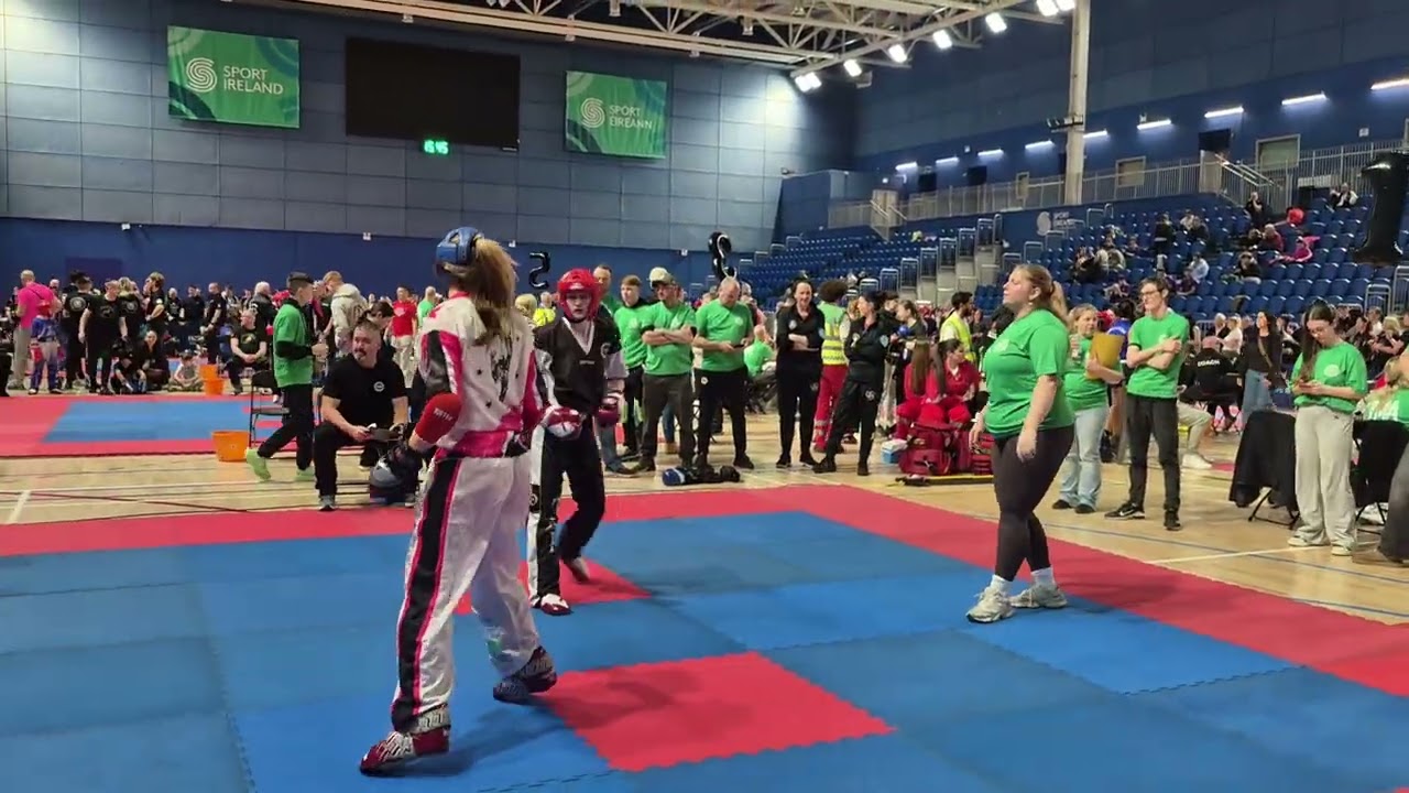 Tallaght international kickboxing 2026 Cassie Bradley V Sarah Cassidy senior -60kg final win