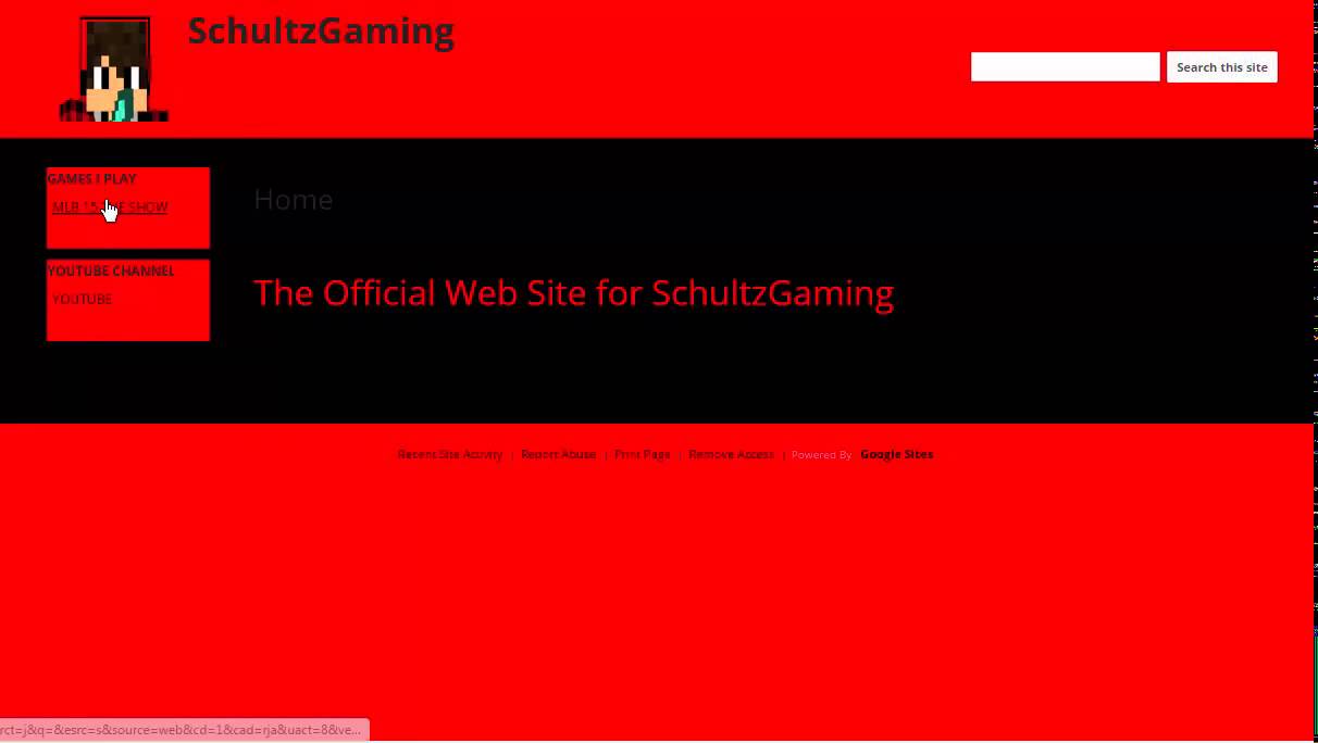 SchultzGaming Web Site