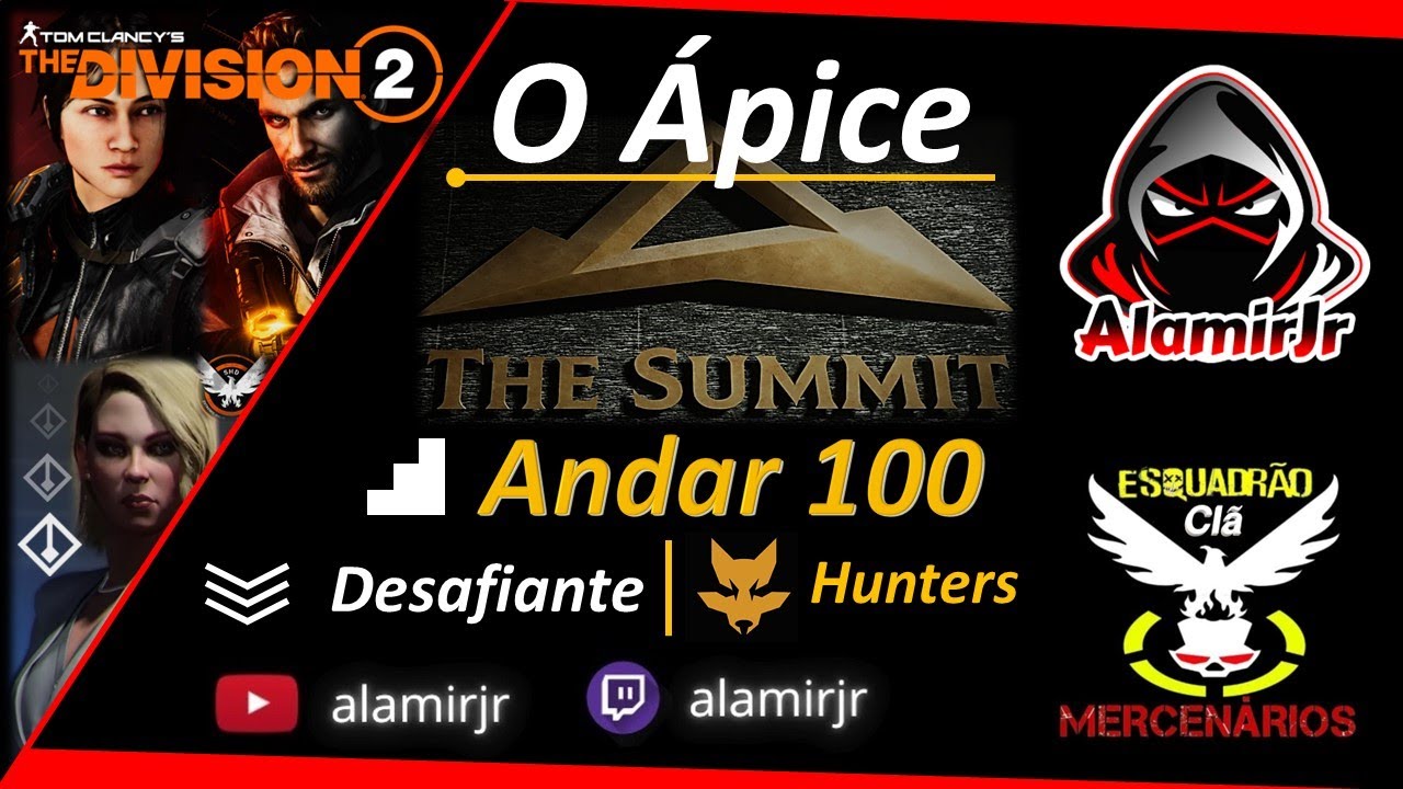 The Division 2 - O &Aacute;pice: Concluindo o Andar 100: Hunters - Desafiante - PS4/PS5 - Cl&atilde; MBR ✌️