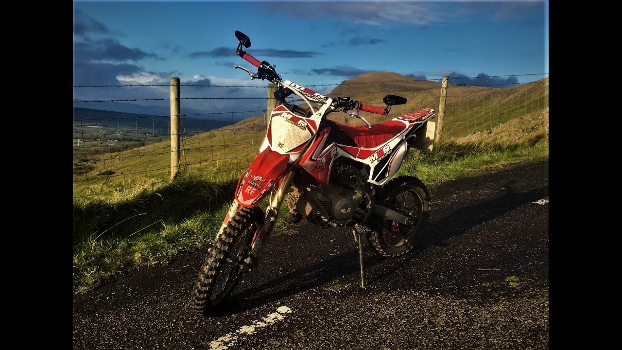 Road legal pit bike uk first ride and review - M2R RF160