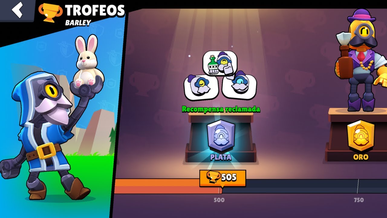 Ahora Barley con 500 copas!!