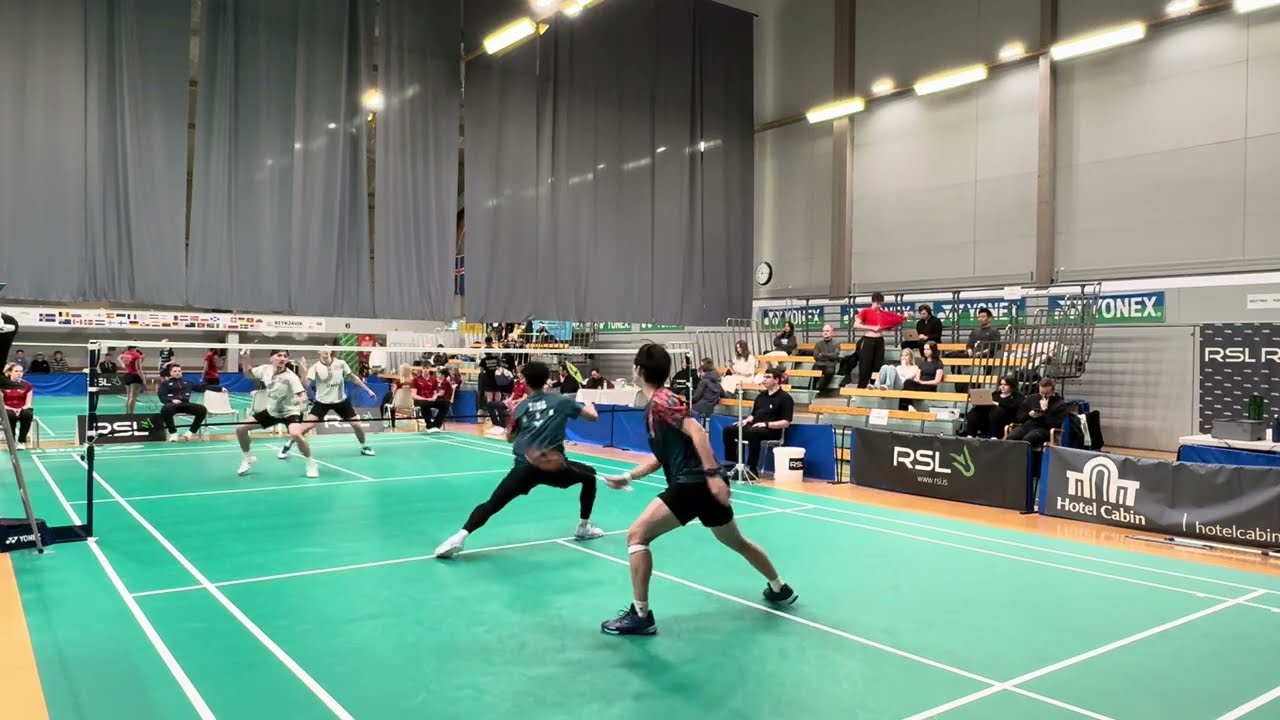 Iceland International 2026. MD. Semifinal. Stanley Xing / Arden Lee vs Labarthe/Ronget