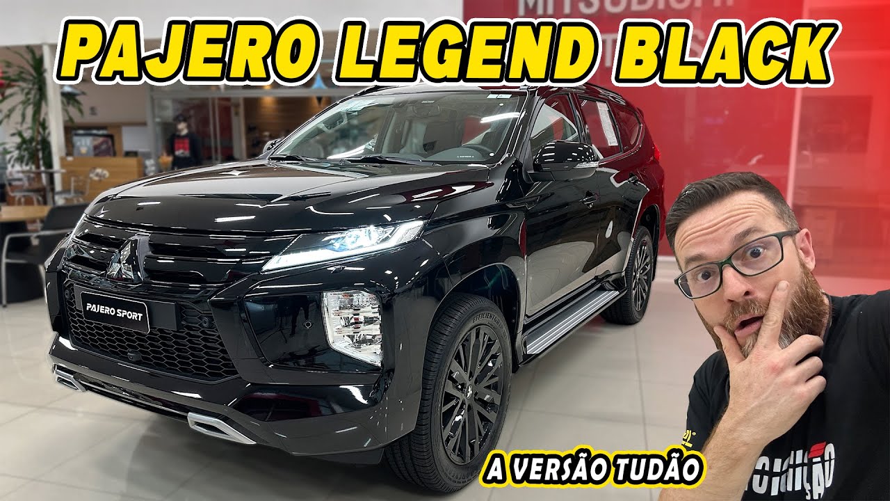 MITSUBISHI PAJERO SPORT LEGEND BLACK - A Versão Tudão do SUV Raiz!