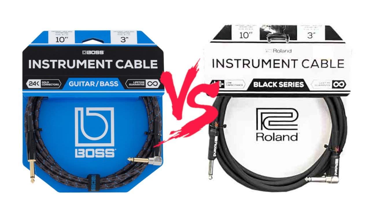 El mejor cable de guitarra 2: Roland  Ric-b10a vs Boss BIC10A.