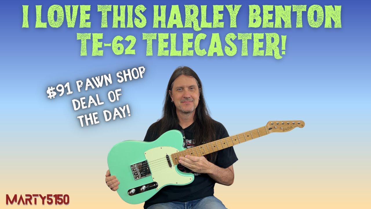 Я наконец-то купил Harley Benton - TE-62 