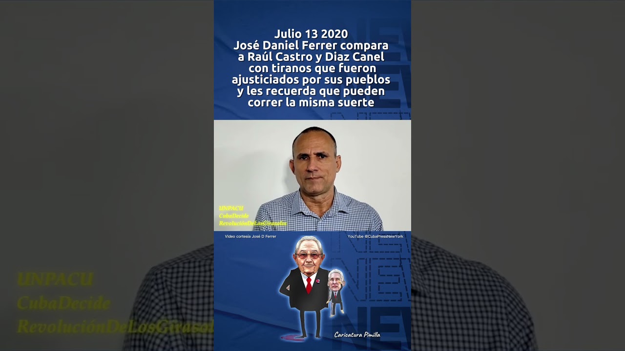 Ra&uacute;l Castro y Diaz Canel pueden ser llevados a la justicia popular 
