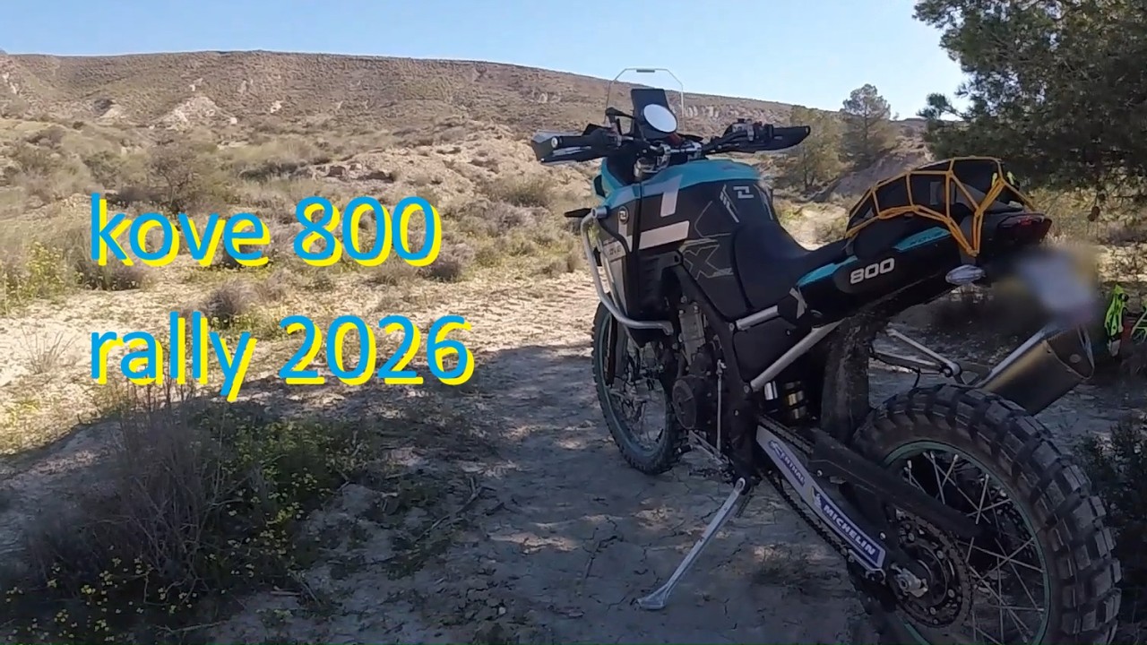 kove 800 rally....voy cogiendole el tranquillo