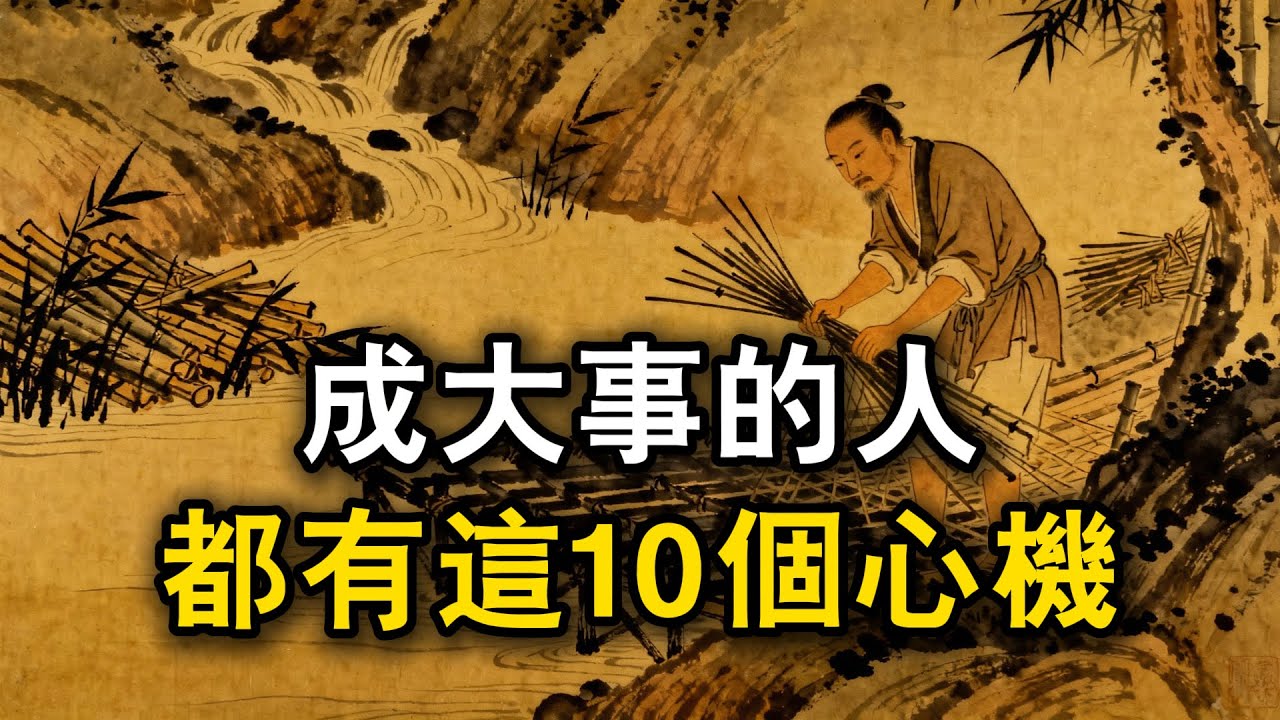 成大事的人都有這10個心機 #观人识人 #识人术 #强者思維 #認知 #自我提升 #認知覺醒 #爲人處世