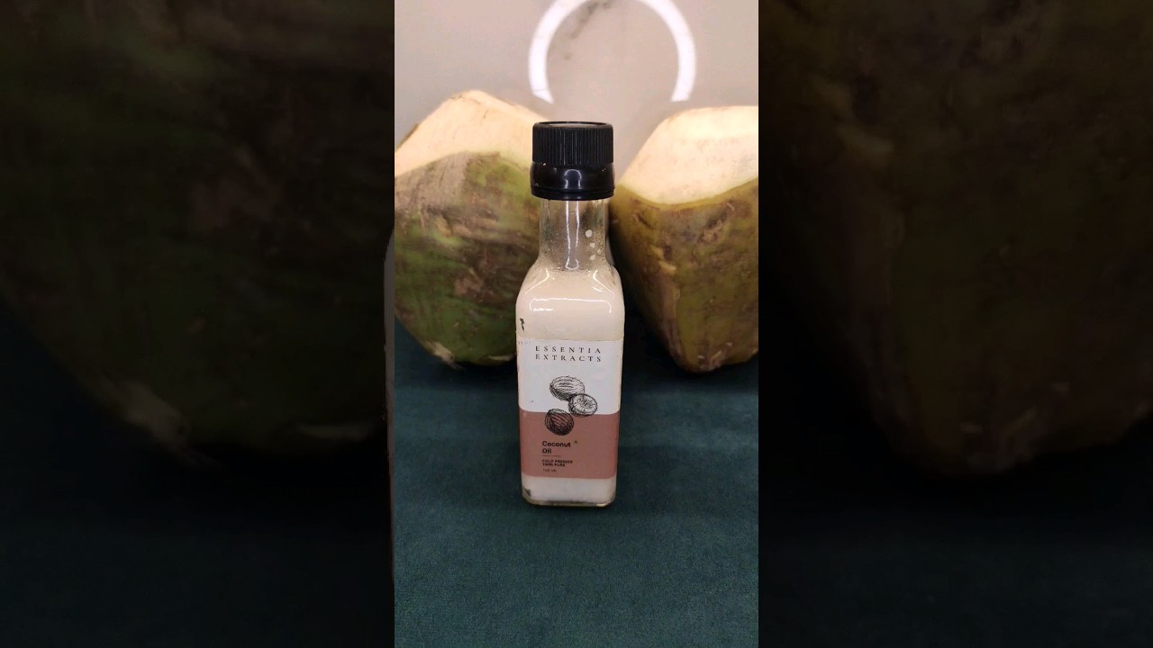 Coconut oil #unboxing #essentialextracts #coldpressed #coconut #oil #bigbasket #shorts