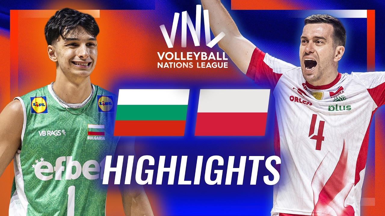Bulgaria 🇧🇬 vs. Poland 🇵🇱 - Highlights | Week 3 | Men's VNL 2026