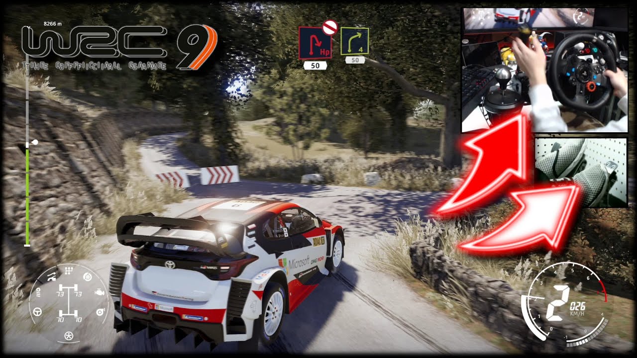 WRC 9 NEW Toyota GR Yaris WRC Rally Deutschland / Logitech G29 Update
