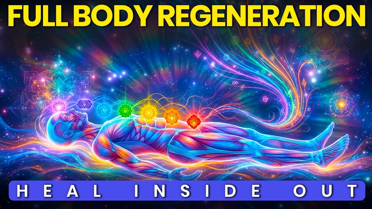 528 Hz + 285 Hz Whole Body Regeneration Frequencies: Full Cellular Repair