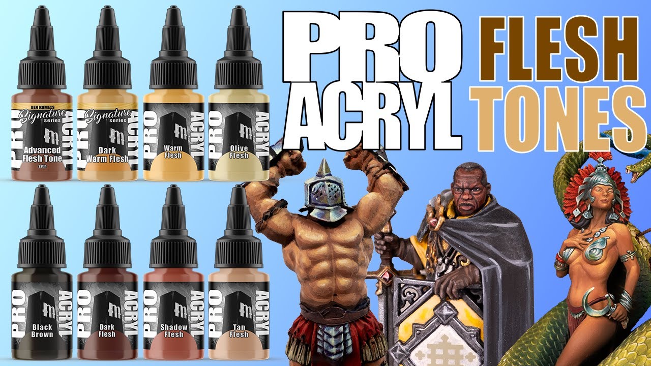 Which Colors to Use When Painting Human Flesh Tones!