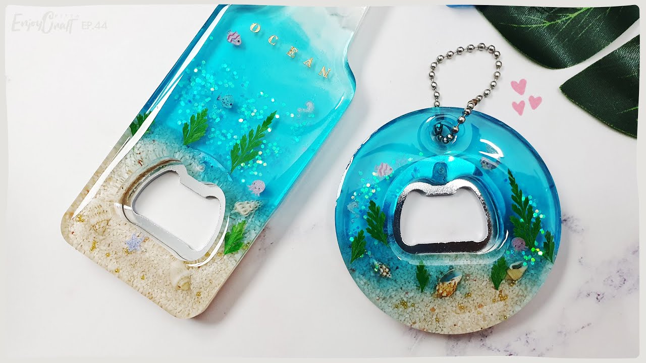 How to ที่เปิดขวดจาก Epoxy Resin | EnjoyCraft EP.44