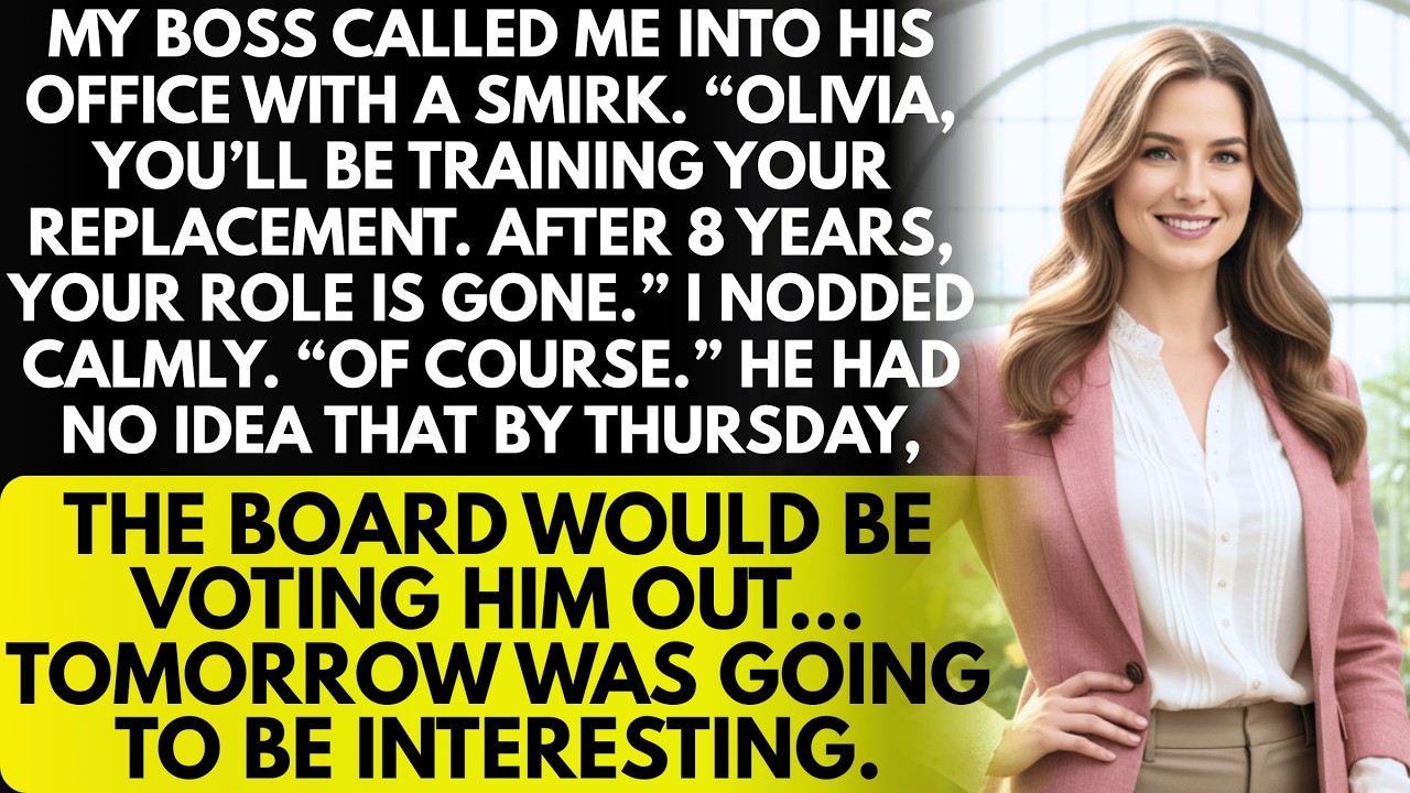 My Manager Fired Me & Made Me Train His Friend—He Didn’t Know I Controlled 43% Of The Company
