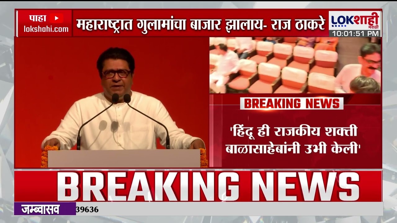 Raj Thackeray | 'हिंदू ही राजकीय शक्ती बाळासाहेबांनी उभी केली', राज ठाकरेंचं वक्तव्य