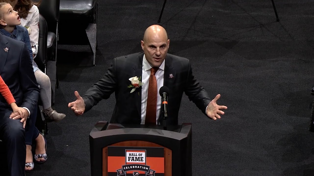 Rick Tocchet Flyers Hall of Fame Speech