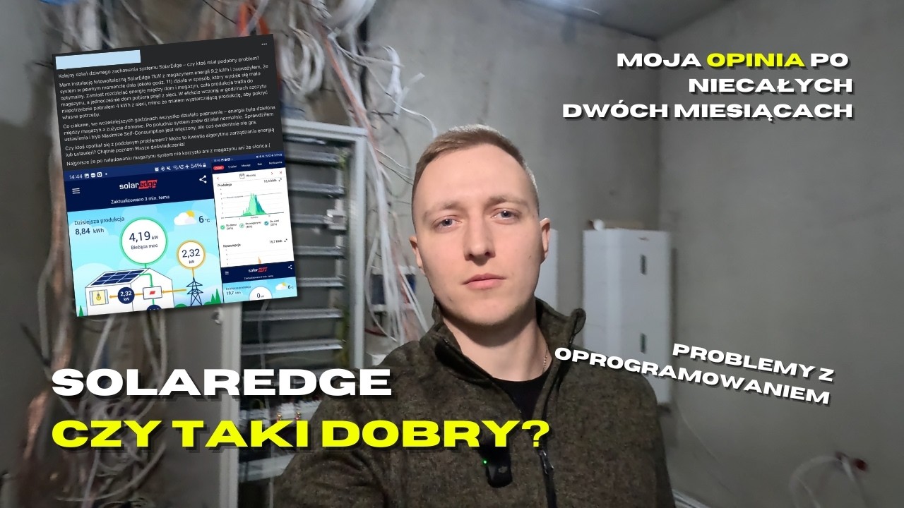 Problemy z SolarEdge | Opinia po dw&oacute;ch miesiącach z fotowoltaiką | Budowa domu z prefabrykat&oacute;w #021