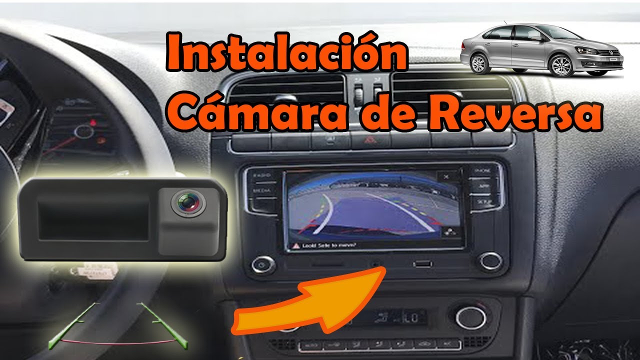 Instalación completa cámara de revesa VW Vento 2016-2020 PARTE 2