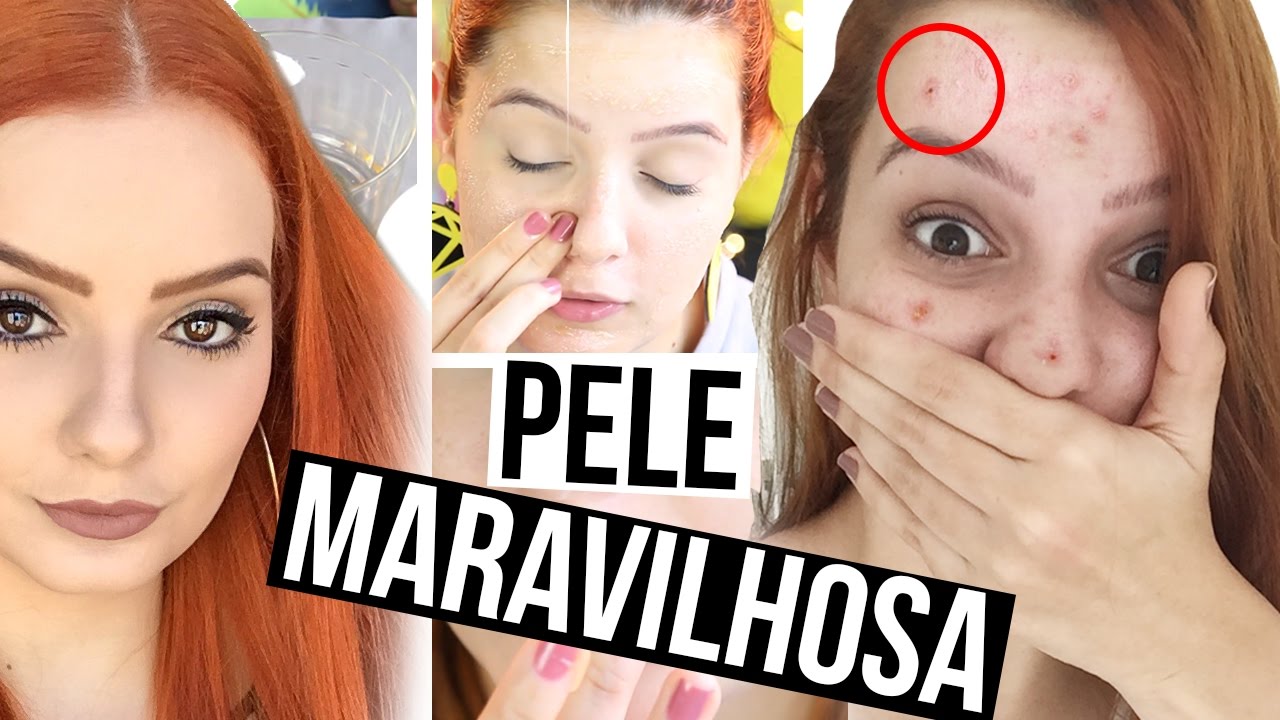 PELE MARAVILHOSA EM 5 MINUTOS SÓ COM RECEITAS CASEIRAS!
