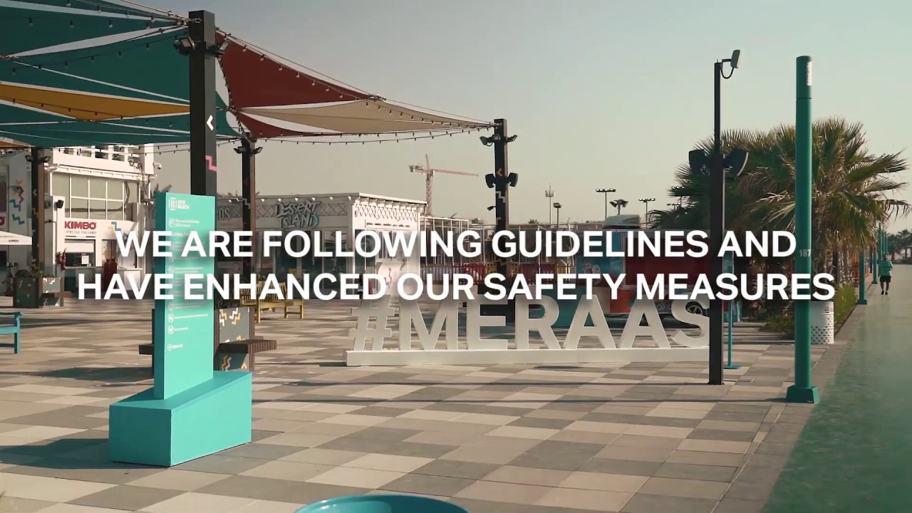 Safety instructions for visiting our destinations #MeraasDubai