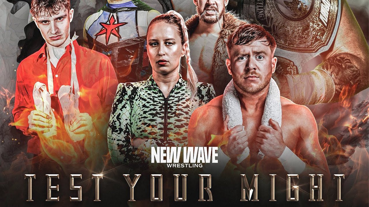 New Wave Wrestling - Test Your Might (Cardiff Theatre Cafe) (FULL SHOW)