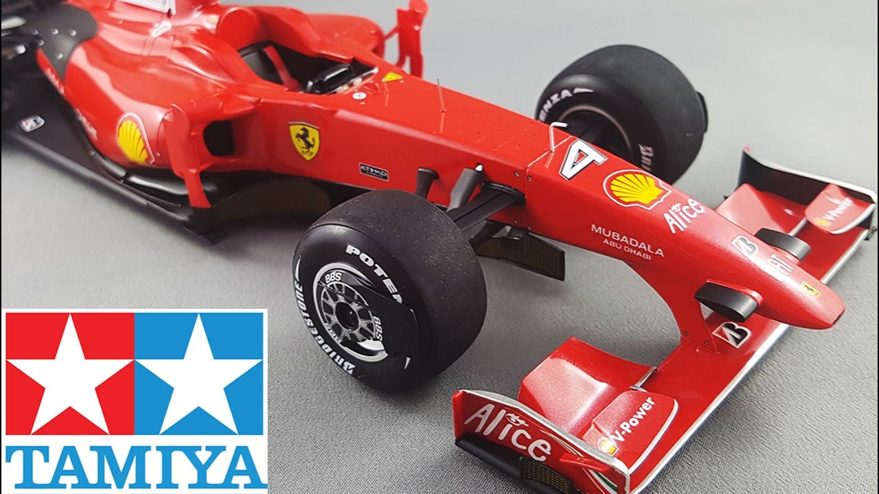 Сборка Ferrari F1 из набора Tamiya