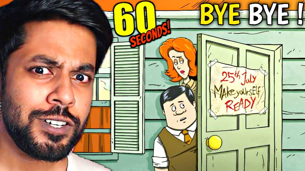 I MADE MISTAKE AGAIN IN THIS SURVIVAL GAME ! | 60 seconds gameplay | tamil | MR IG #5