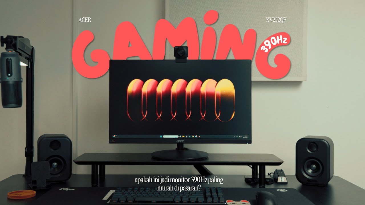 Monitor GAMING 390Hz Harga 3 JUTA-an ‼️ Acer XV252QF