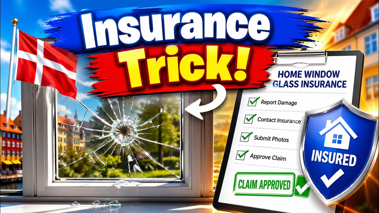 How to Claim Window Glass Insurance in Denmark | Step-by-Step Guide (Fast & Easy)
