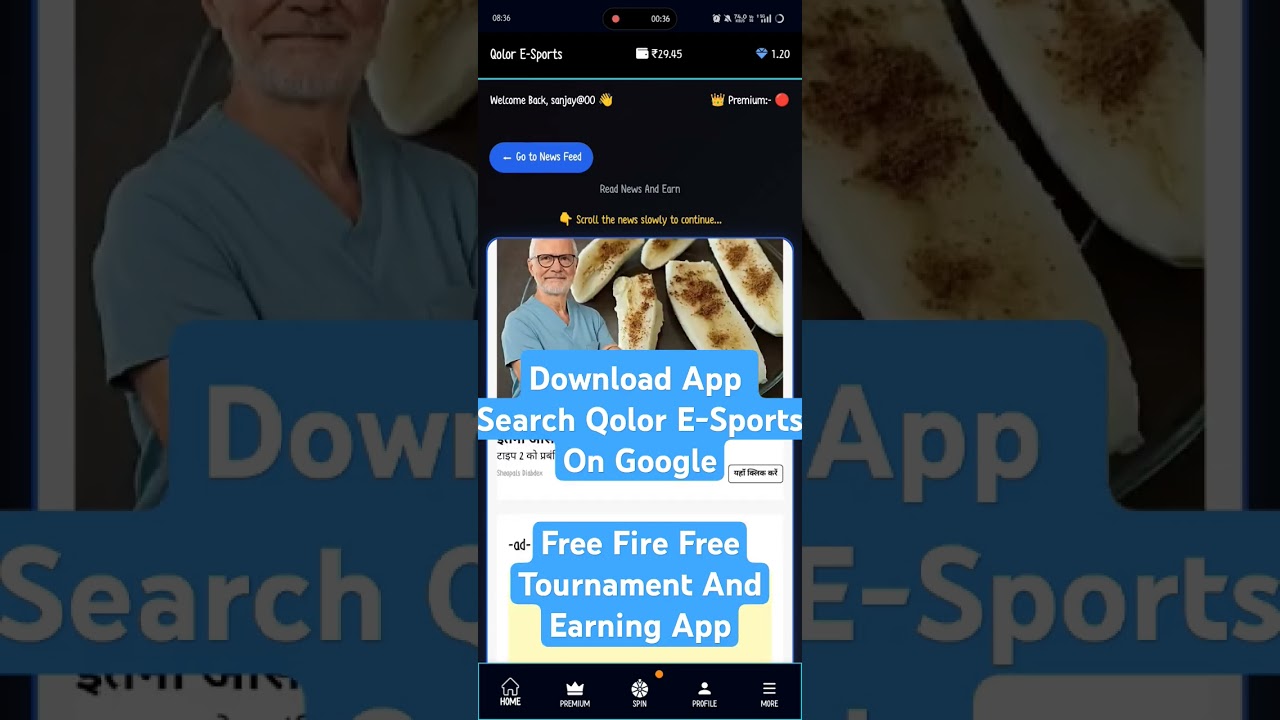 How To Complete Read News And Earn Task In Qolor E-Sports #freefiretournament