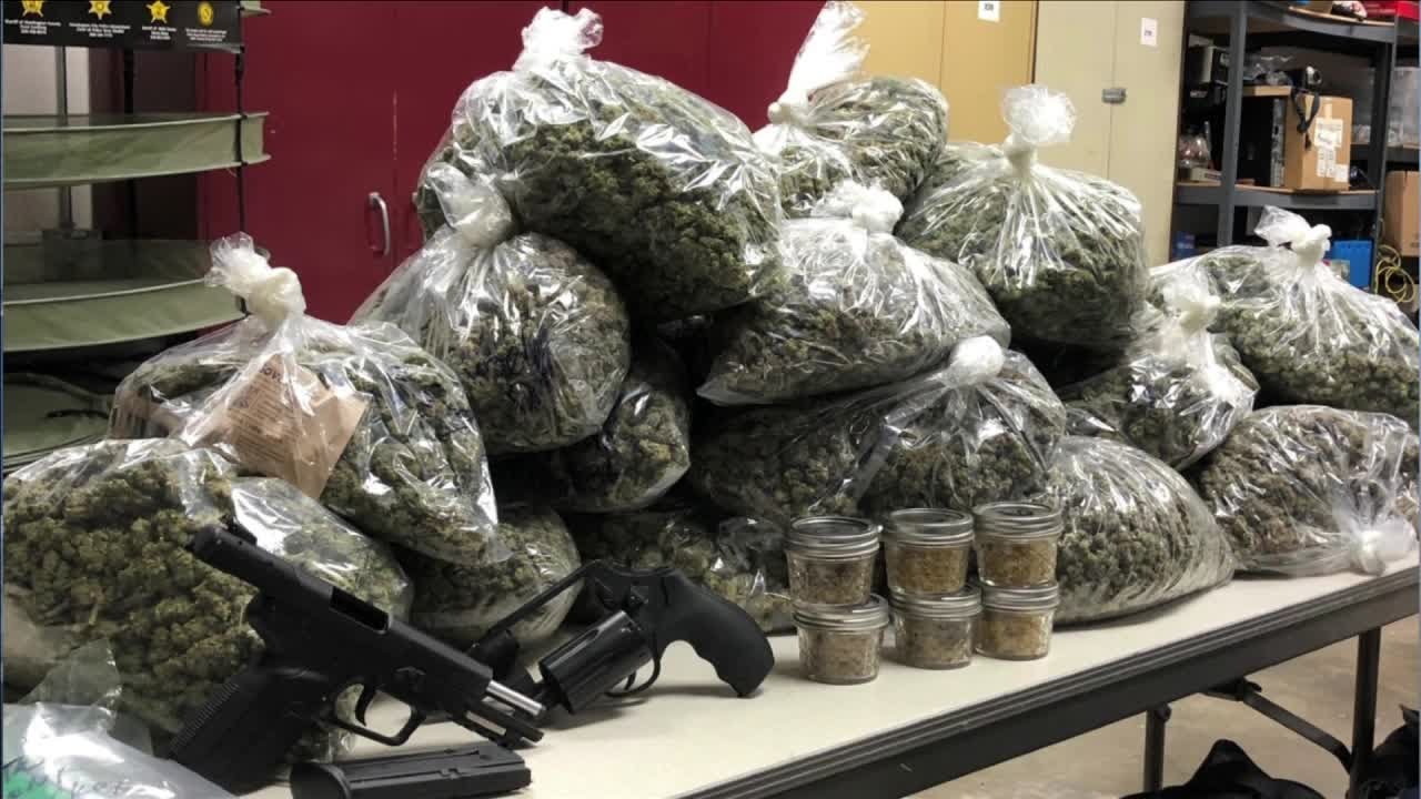 Allen County Sheriff&rsquo;s Deputies nab trio hauling 32 pounds of marijuana on I-69