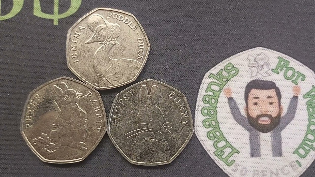 TOP 3 MOST VALUABLE BEATRIX POTTER 50P COINS IN 2021