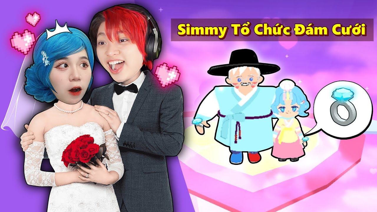 Mèo Simmy Đỏ Mặt Khi Tổ Chức Đám Cưới Trong Play Together