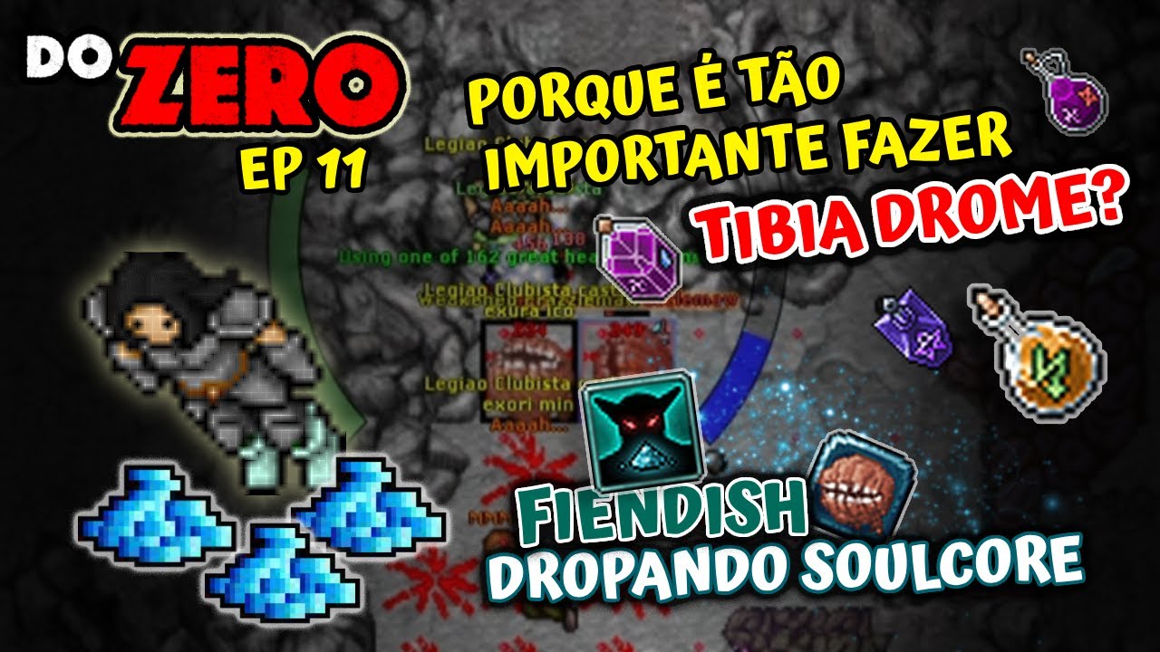 EK DO ZERO – TIBIA – EP 11 – Level 152 ao 157 | TIBIA DROME, É IMPORTANTE FAZER?