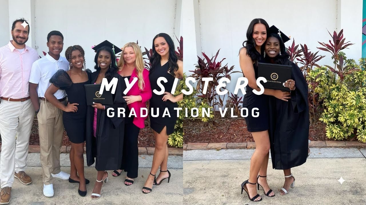 MY FIRST VOLG EVER! | My Sister’s Graduation Vlog