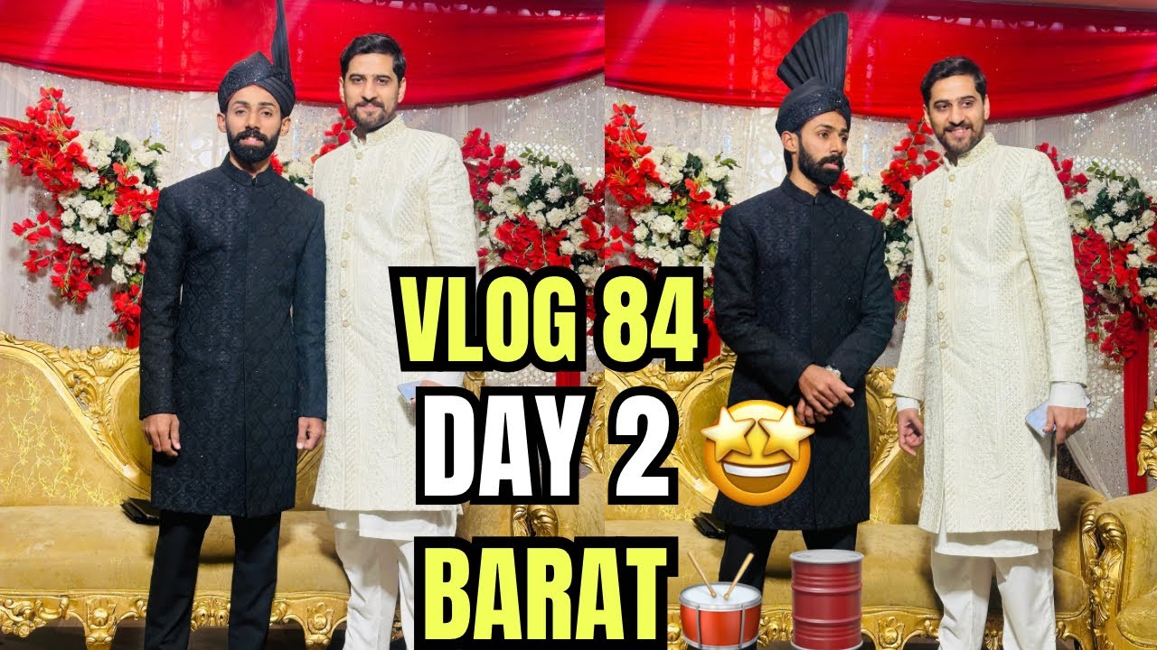 Mery Yar ki Barat😆 Bhot Khush ha Aj yeh... @UmairKhalilShow #weddingseason #wedding #familyvlogs