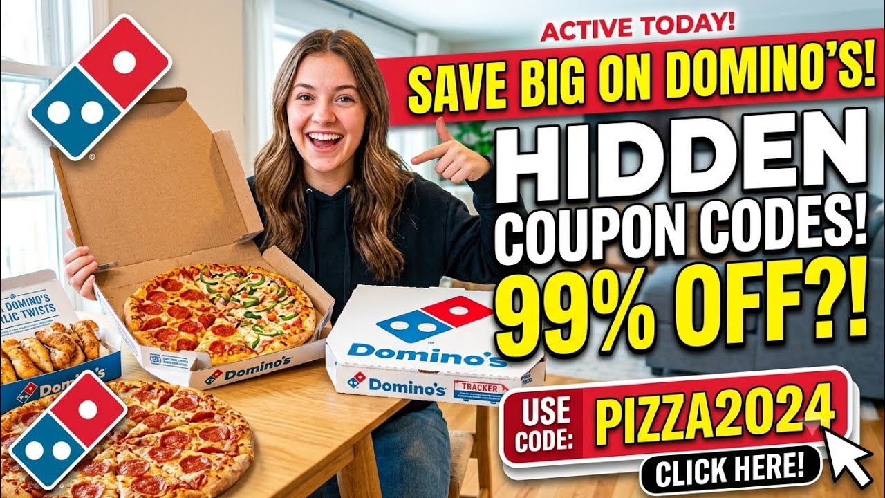 dominos 6 pizza 8 rs free || dominos coupon code today || new offer today | Domino's coupon 