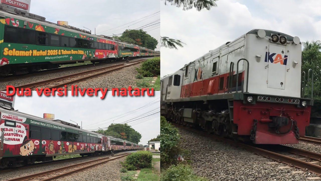 Banyak yang ngebut! Nonton kereta api di perlintasan kereta 154 Karawang
