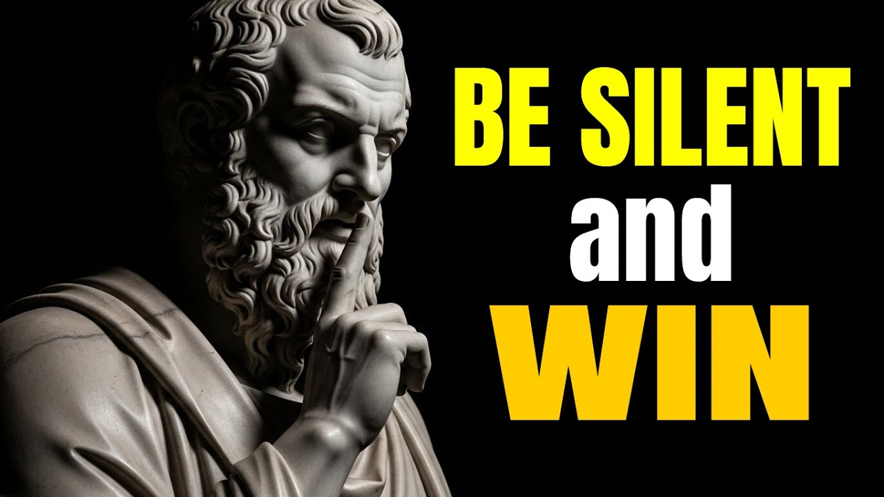 Why Stoics Stay Silent When Everyone Else Reacts