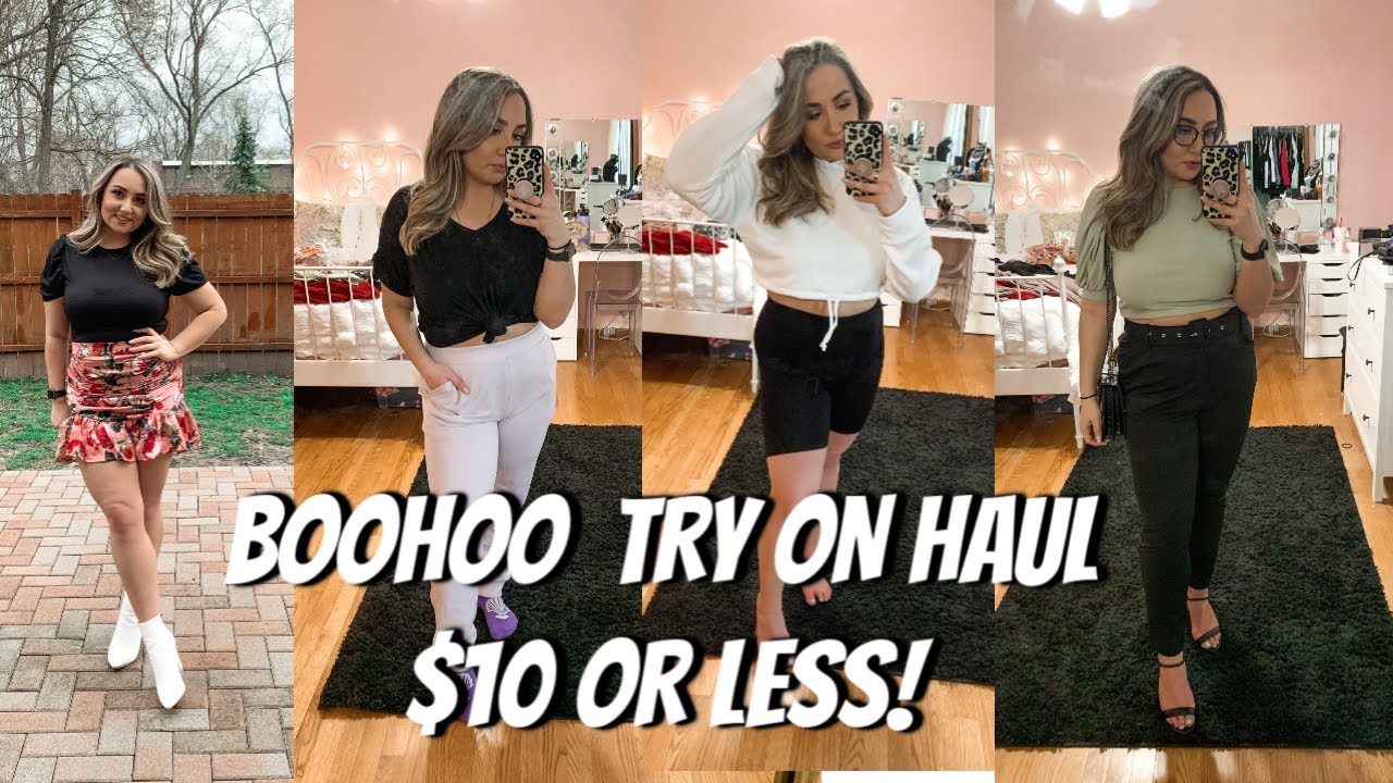 BOOHOO TRY ON HAUL |$10 OR LESS LOUNGEWEAR US SIZE 10