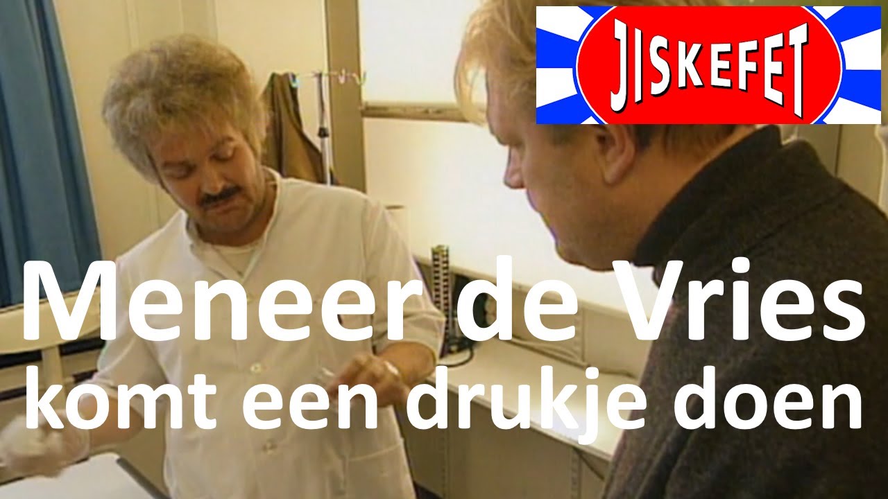 Jiskefet - Meneer De Vries komt een drukje doen