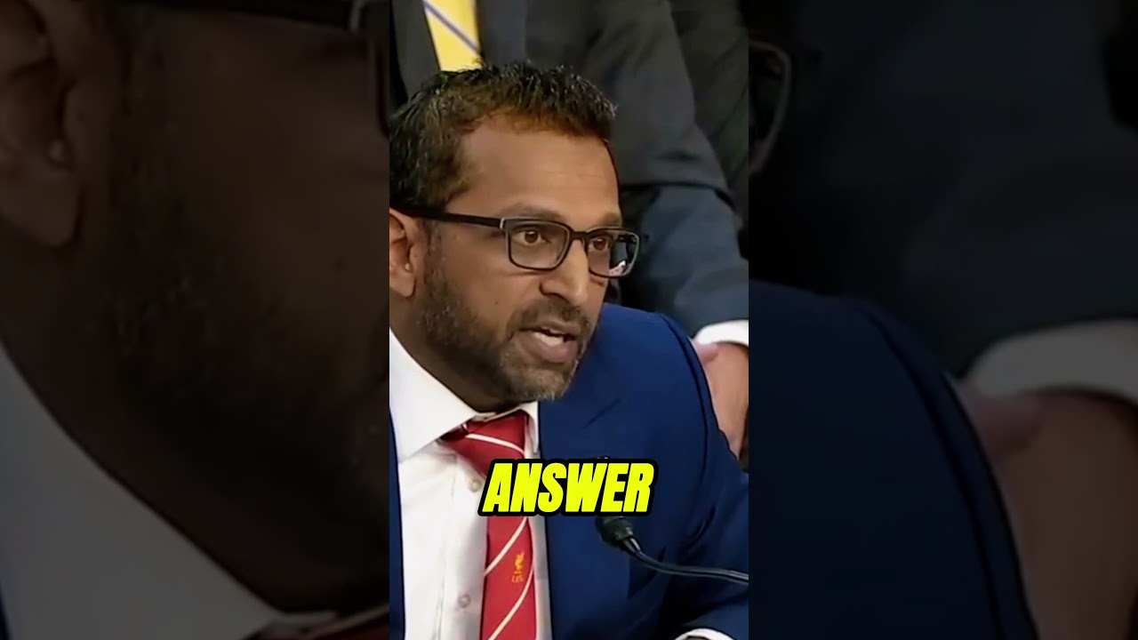 Durbin and Kash Patel Clash in Explosive Senate Hearing #congress #politics #shorts