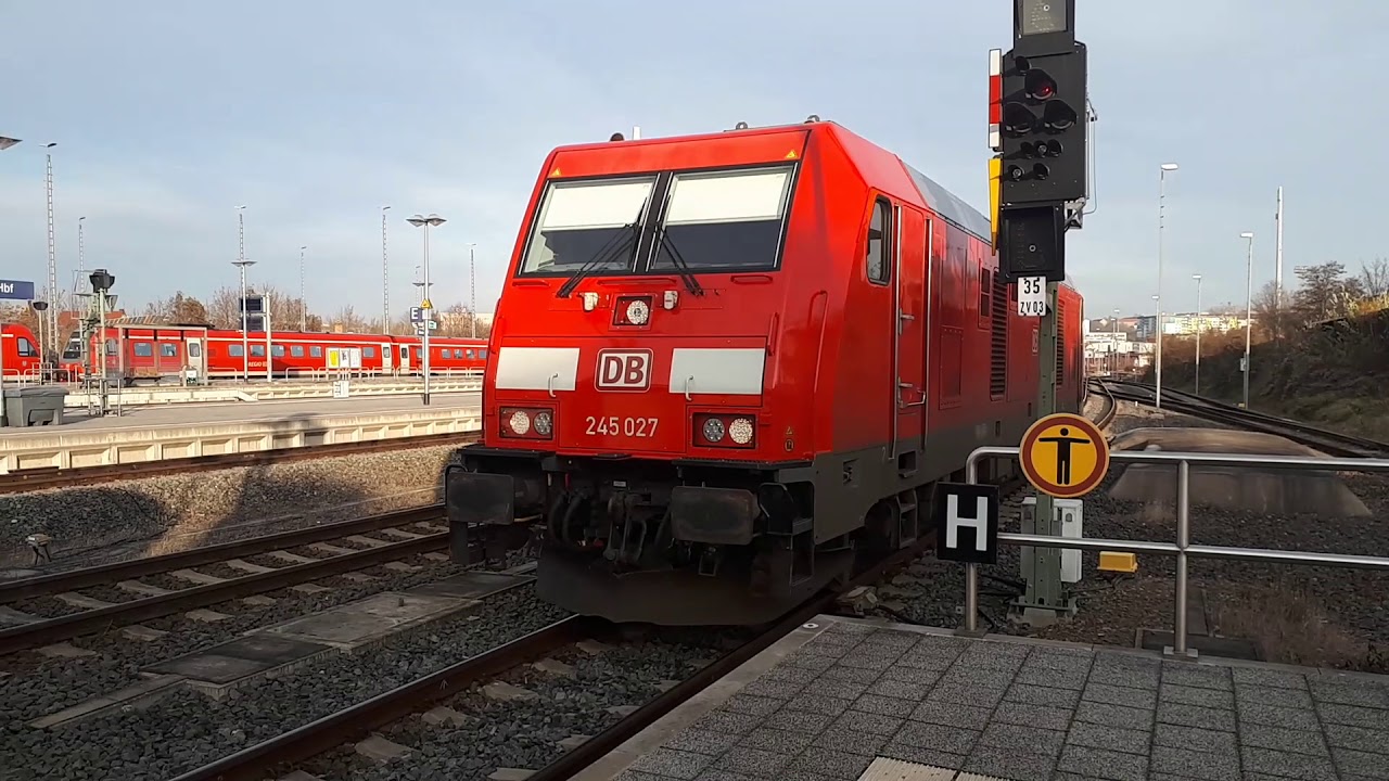 Kleines video aus Gera hbf
