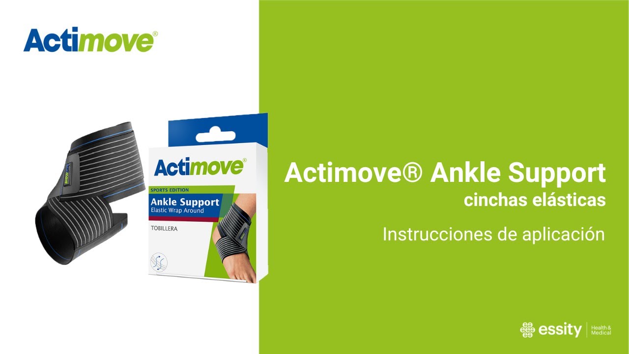 Actimove | Tobillera elástica con cincha estabilizadora