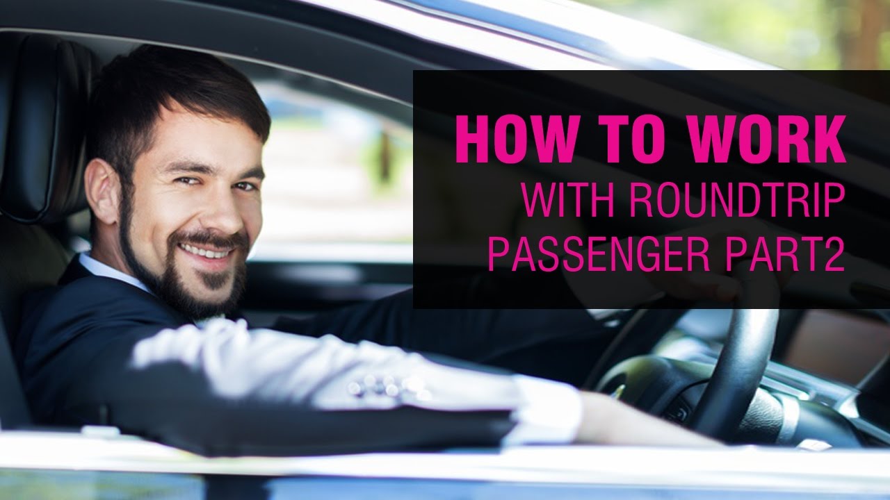 App for Lyft Driver - How to Work with Roundtrip Passenger part2