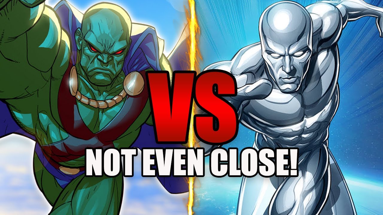 Why Martian Manhunter VS Silver Surfer Isn't Even Close!