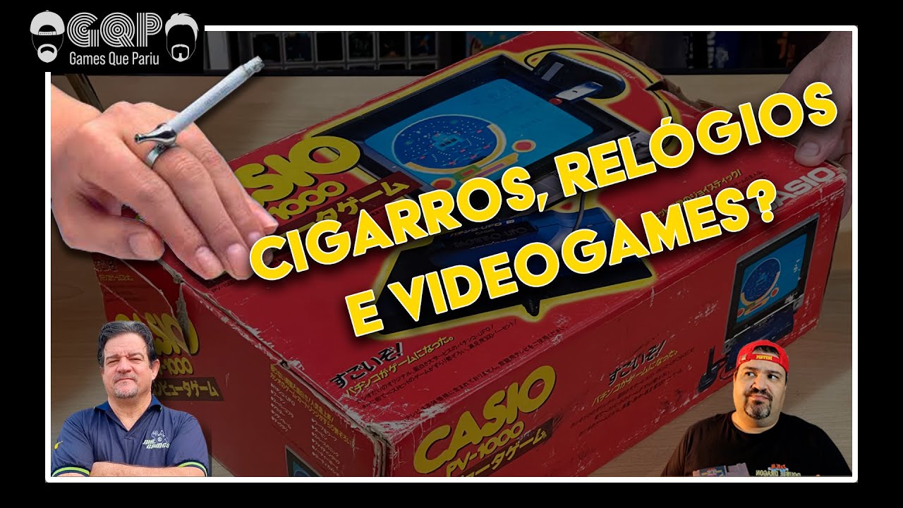 GQP - O raro PV-1000, o videogame da Casio que perdeu a hora.