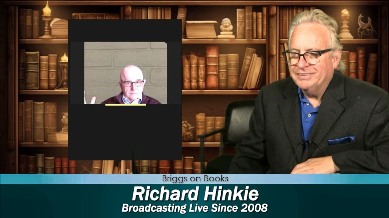 Author Richard Hinkie featured on the talk show Briggs on Books