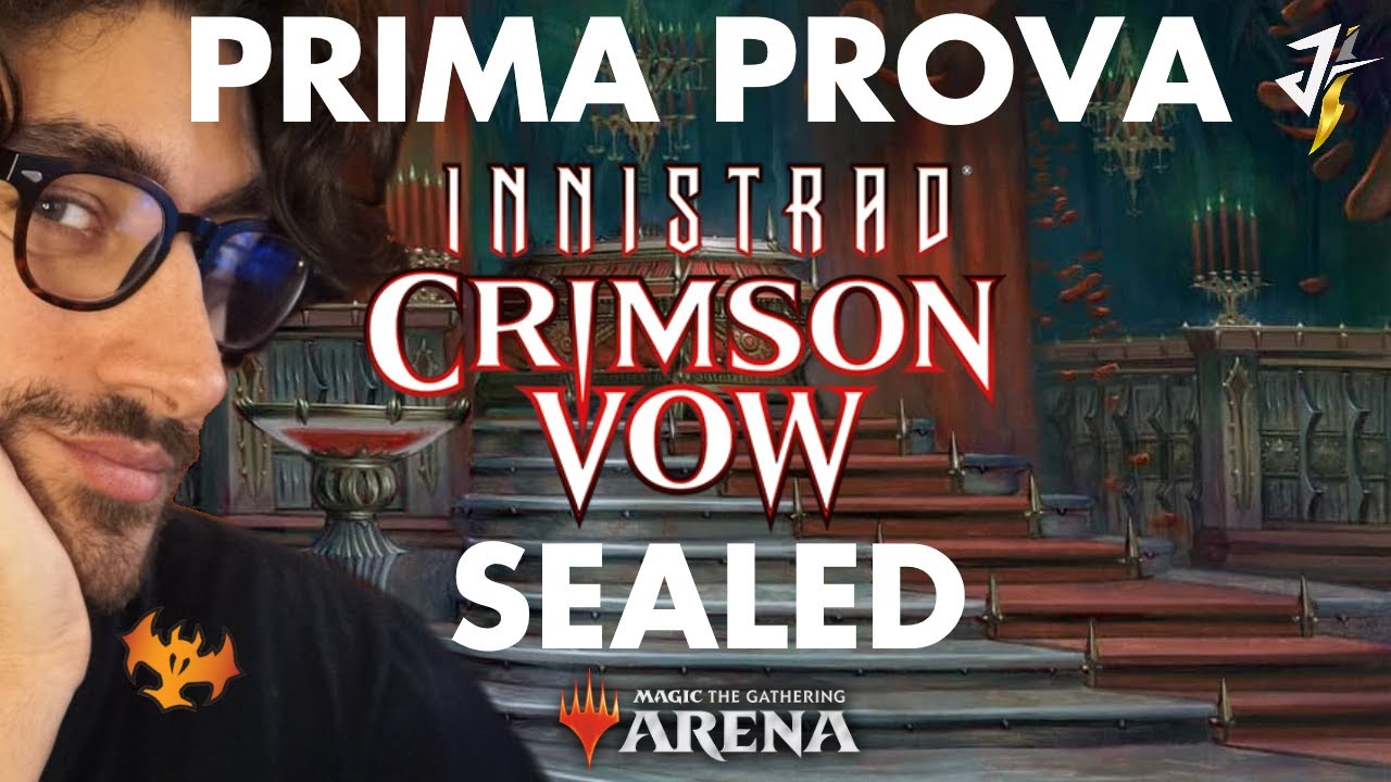 Limited Crimson Vow - PRIMISSIMA PROVA del SEALED di INNISTRAD VAMPIRESCA! [Magic Arena ITA]